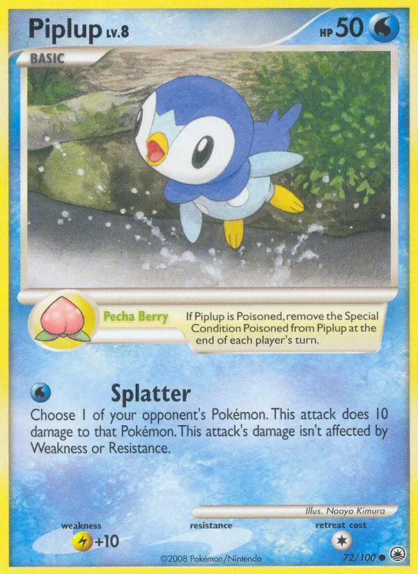 Piplup - Majestic Dawn 072/100 (Regular)