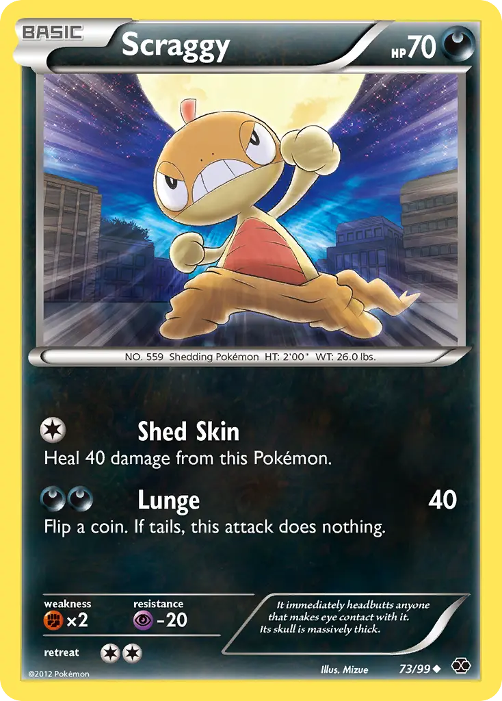 Scraggy - Next Destinies 073/099 (Regular)