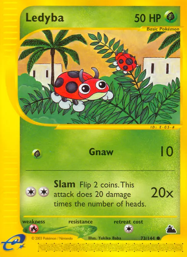 Ledyba - Skyridge 073/144 (Regular)