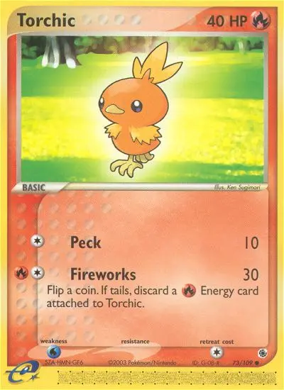 Torchic - Ruby & Sapphire 073/109 (Regular)