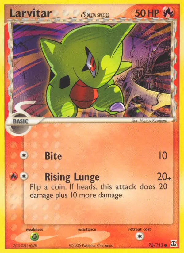 Larvitar δ - Delta Species 073/113 (Regular)