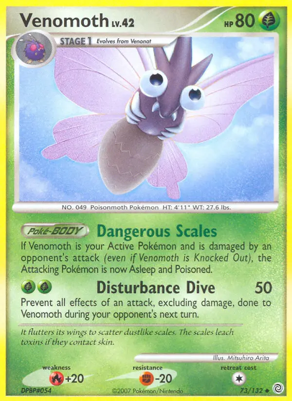 Venomoth - Secret Wonders 073/132 (Regular)