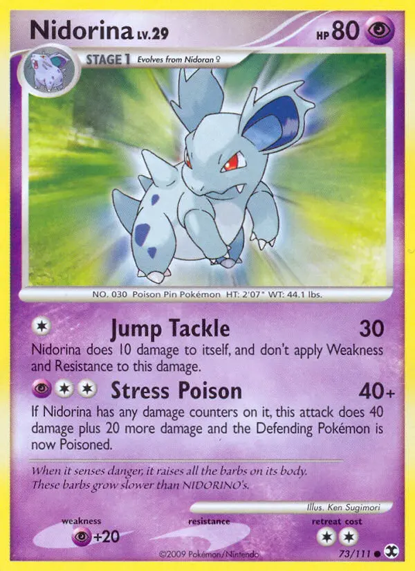 Nidorina - Rising Rivals 073/111 (Regular)