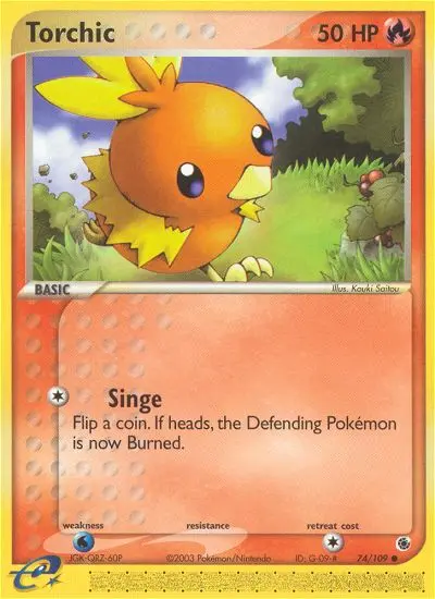 Torchic - Ruby & Sapphire 074/109 (Regular)