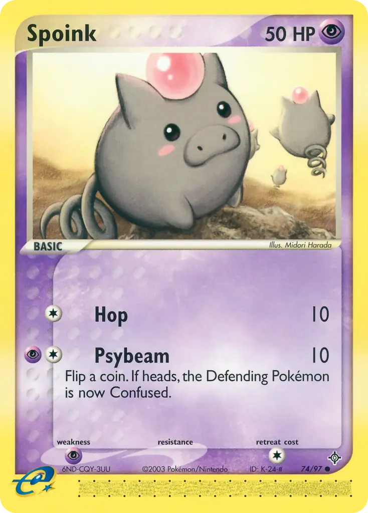Spoink - Dragon 074/097 (Regular)