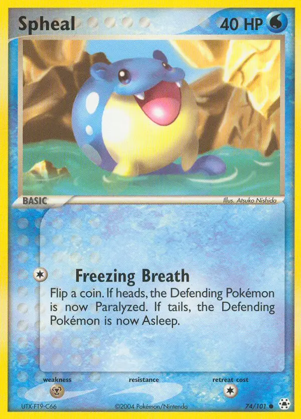 Spheal - Hidden Legends 074/101 (Regular)