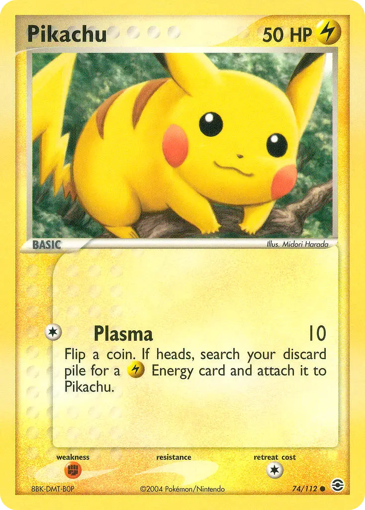 Pikachu - FireRed & LeafGreen 074/112 (Regular)