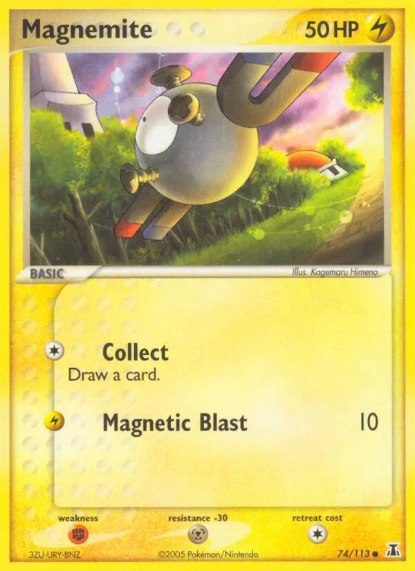 Magnemite - Delta Species 074/113 (Reverse Holo)