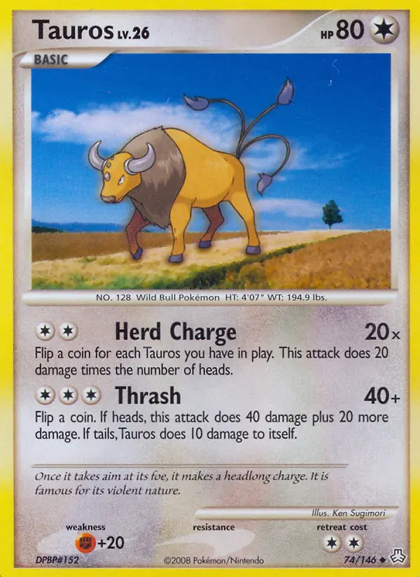 Tauros - Legends Awakened 074/146 (Regular)