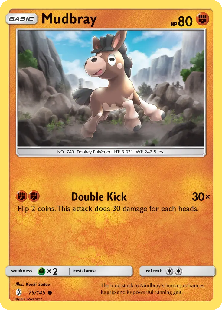 Mudbray - Guardians Rising 075/145 (Reverse Holo)