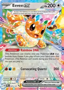 Eevee ex - Prismatic Evolutions 075/131 (Double Rare)