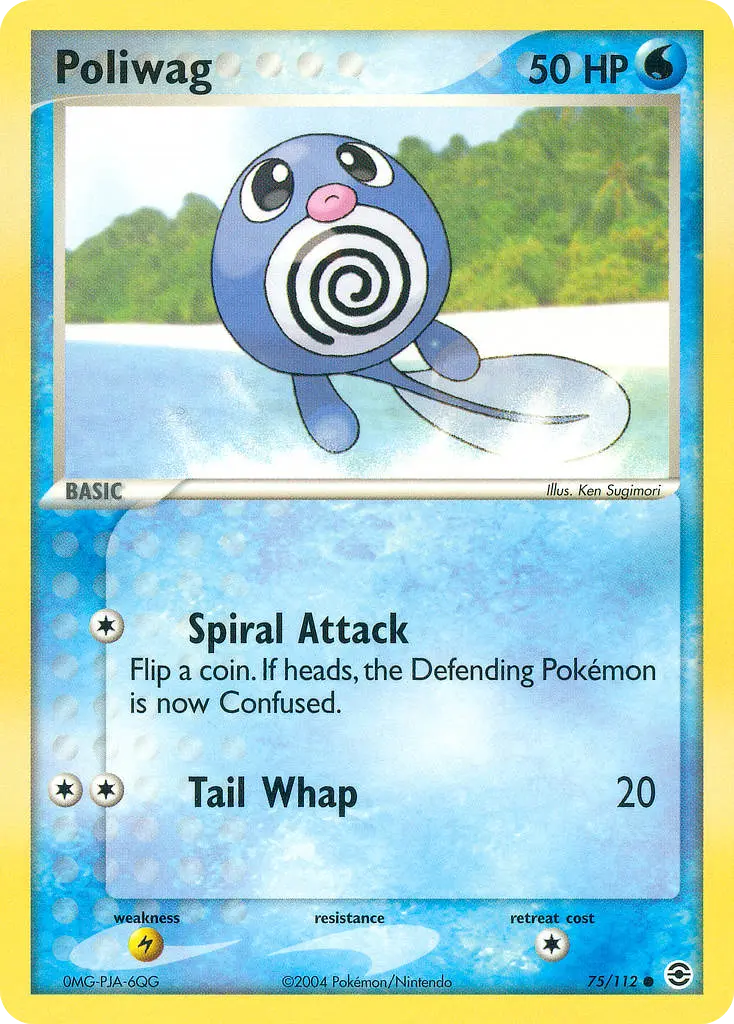 Poliwag - FireRed & LeafGreen 075/112 (Regular)