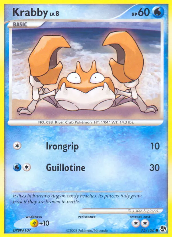 Krabby - Great Encounters 075/106 (Regular)