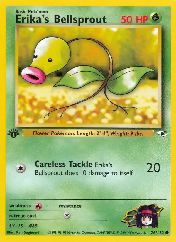 Erika's Bellsprout - Gym Heroes 076/132 (Regular)