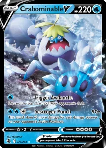 Crabominable V - Fusion Strike 076/264 (Holo)
