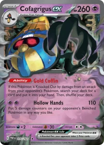 Cofagrigus ex - Paradox Rift 076/182 (Holo)