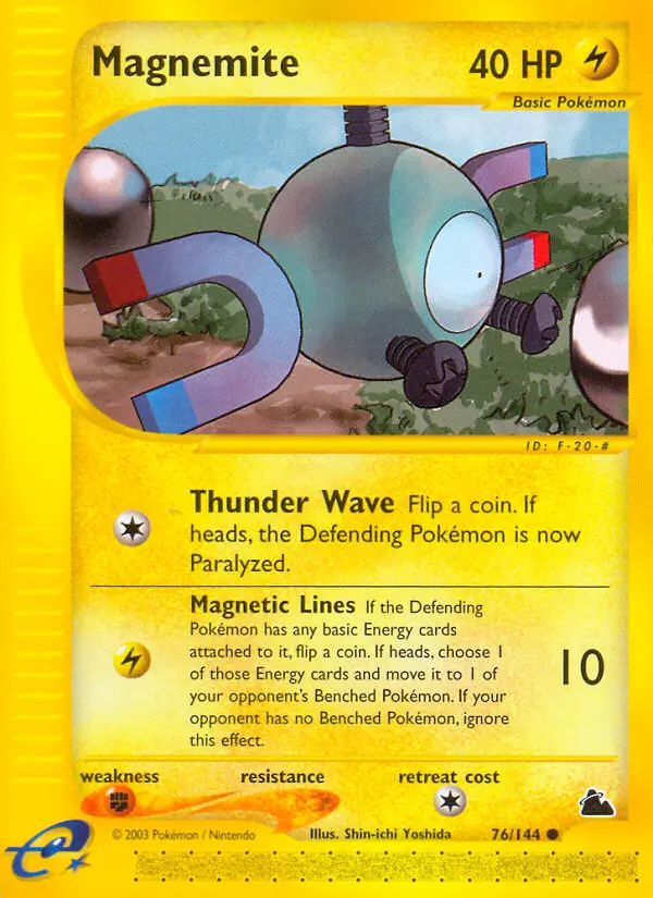 Magnemite - Skyridge 076/144 (Regular)