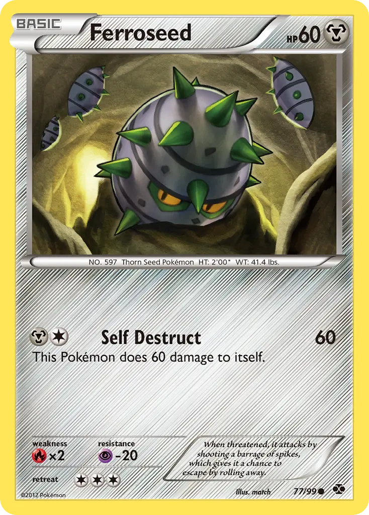 Ferroseed - Next Destinies 077/099 (Regular)