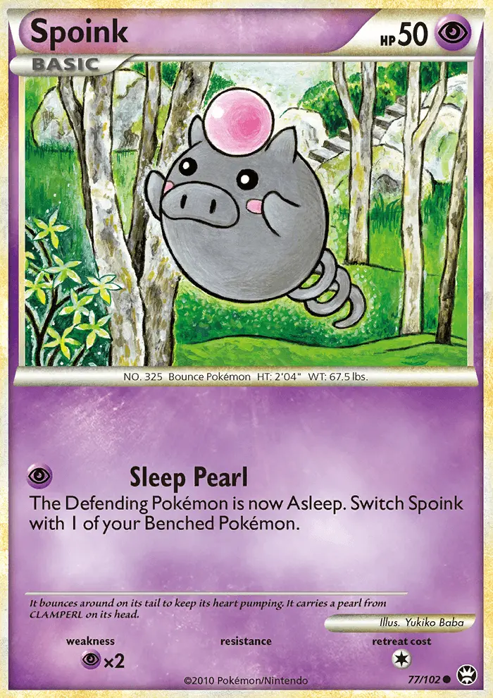 Spoink - Triumphant 077/102
