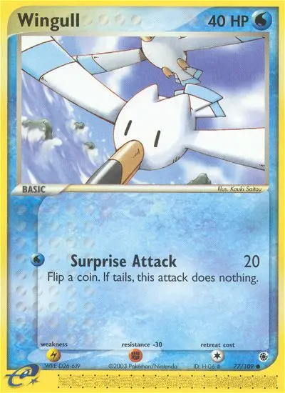 Wingull - Ruby & Sapphire 077/109 (Regular)