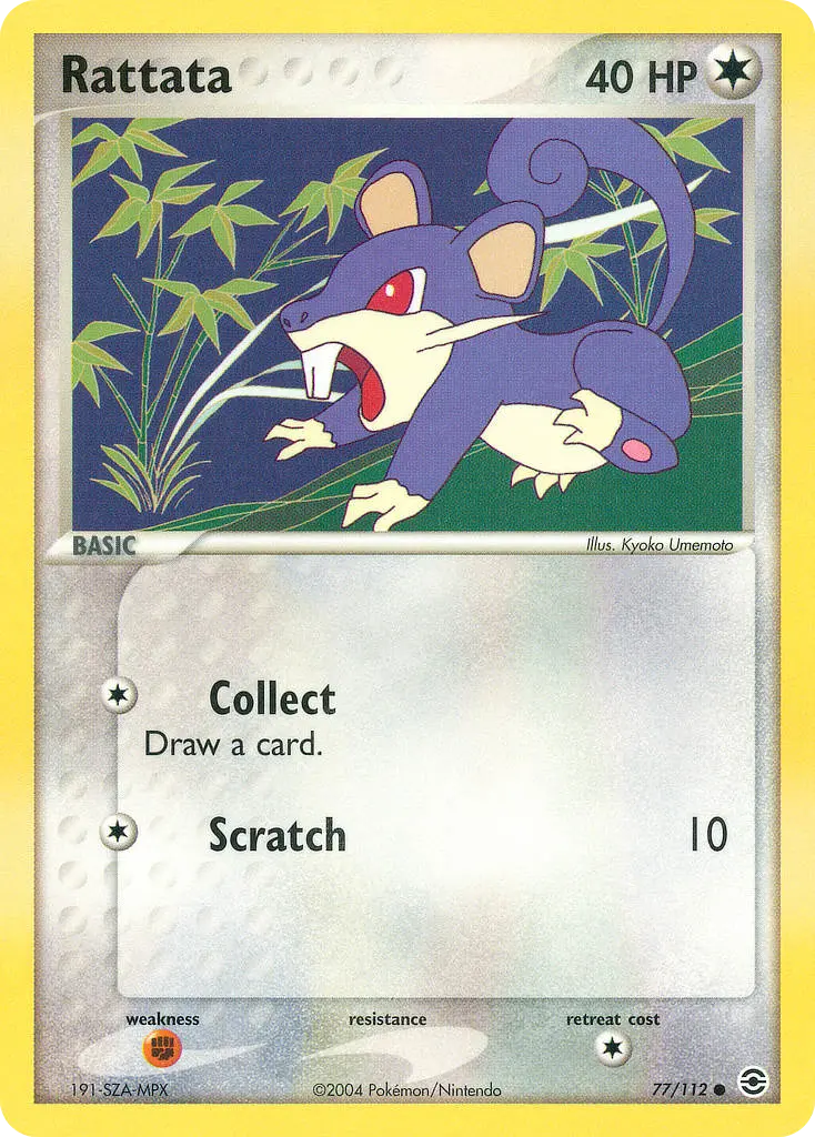 Rattata - FireRed & LeafGreen 077/112 (Regular)