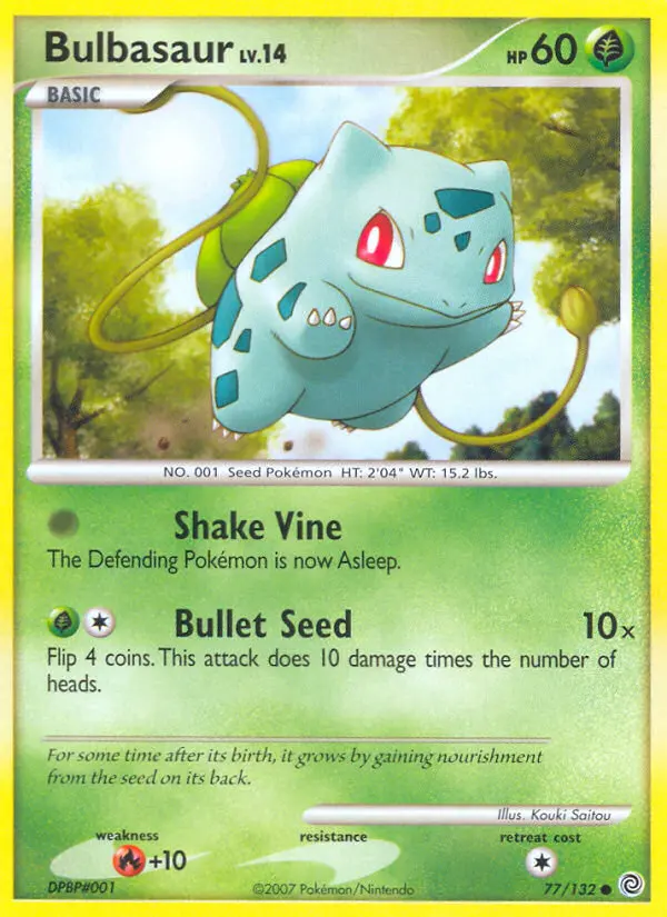 Bulbasaur - Secret Wonders 077/132 (Regular)