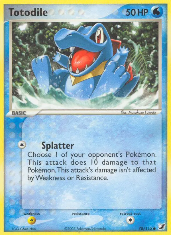 Totodile - Unseen Forces 078/115 (Regular)