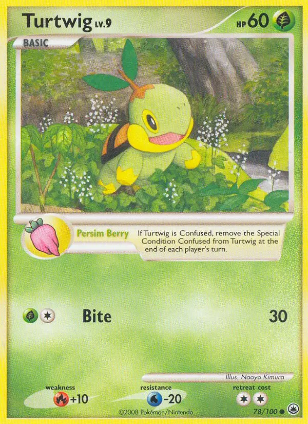 Turtwig - Majestic Dawn 078/100 (Regular)