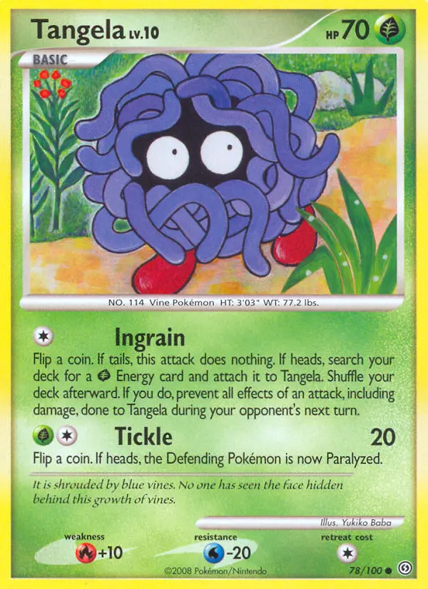 Tangela - Stormfront 078/100 (Reverse Holo)