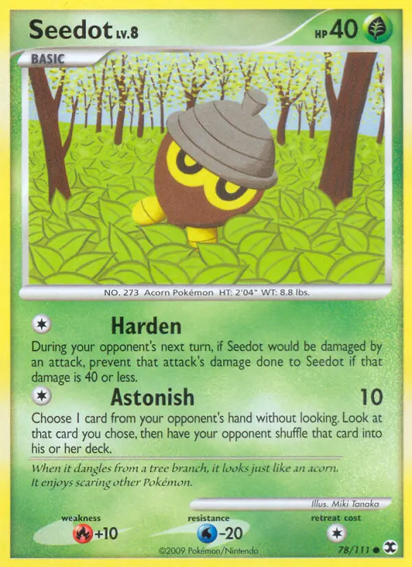 Seedot - Rising Rivals 078/111 (Reverse Holo)