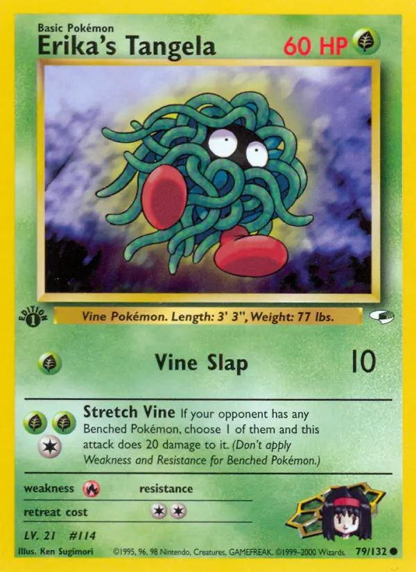 Erika's Tangela - Gym Heroes 079/132 (Regular)
