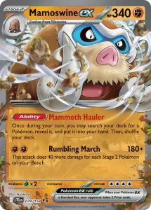 Mamoswine ex - Journey Together 079/159 (Holo)