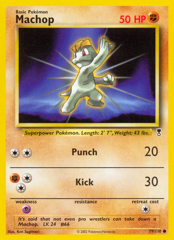 Machop - Legendary Collection 079/110 (Reverse Holo)