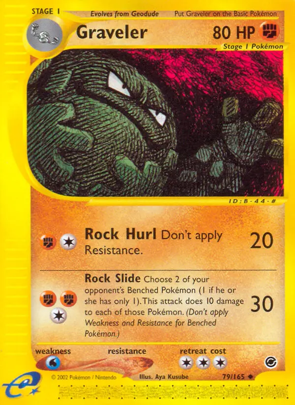 Graveler - Expedition Base Set 079/165 (Reverse Holo)