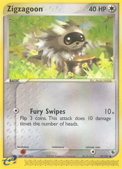 Zigzagoon - Ruby & Sapphire 079/109 (Regular)