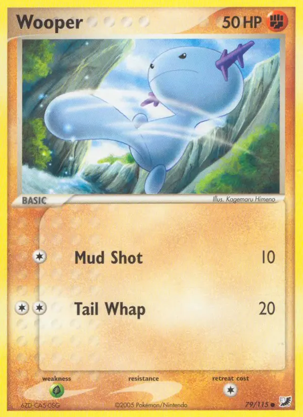 Wooper - Unseen Forces 079/115 (Reverse Holo)