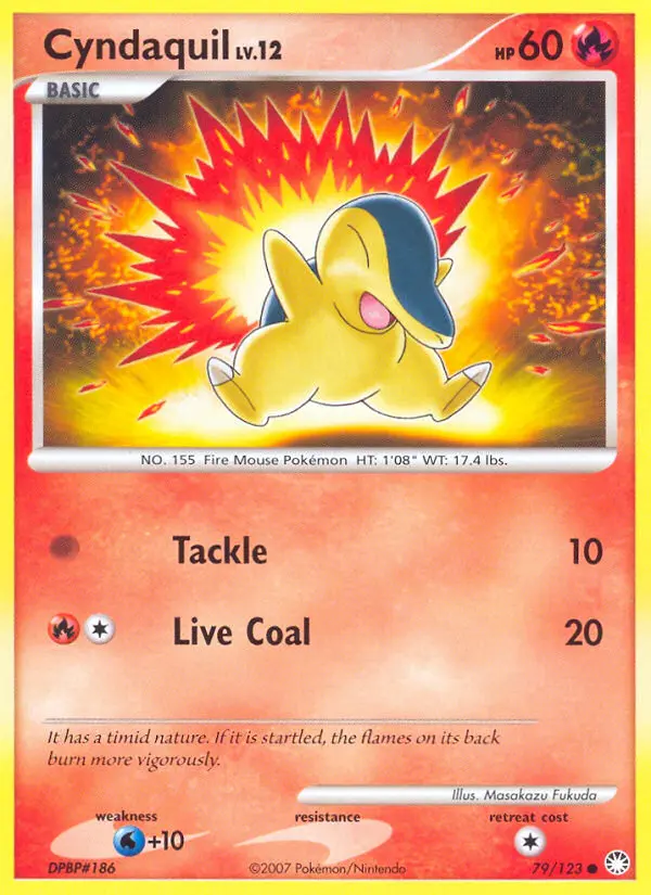 Cyndaquil - Mysterious Treasures 079/123 (Regular)