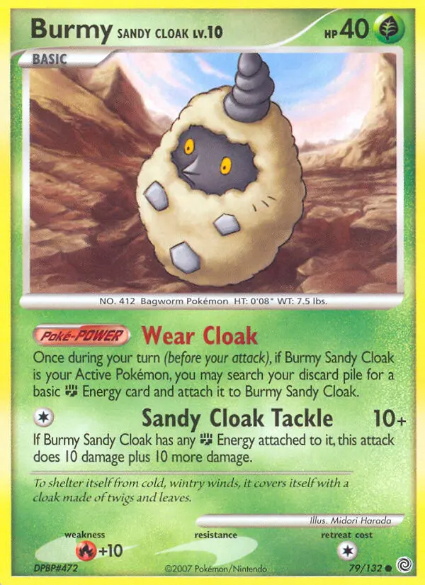 Burmy Sandy Cloak - Secret Wonders 079/132 (Regular)
