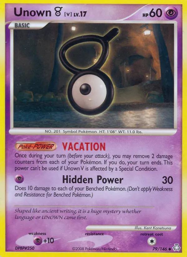 Unown [V] - Legends Awakened 079/146 (Regular)