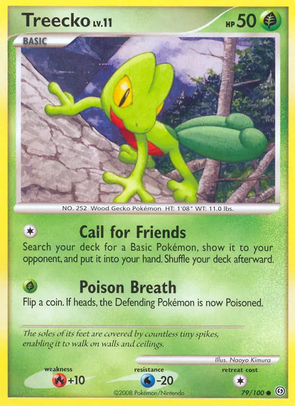 Treecko - Stormfront 079/100 (Regular)