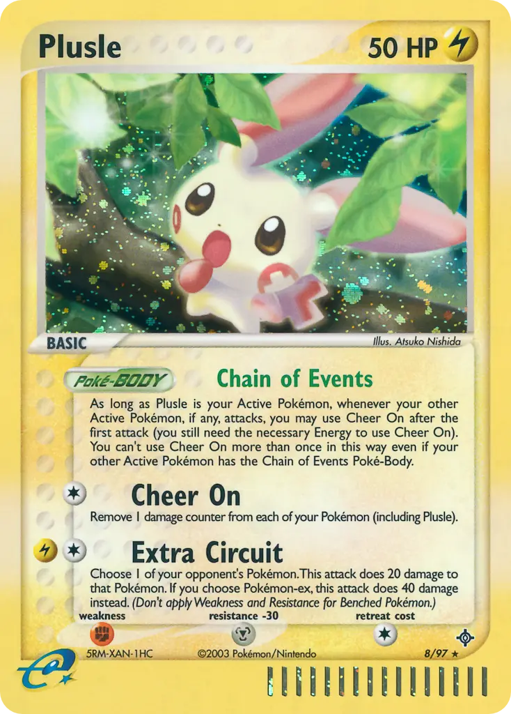 Plusle - Dragon 008/097 (Holo)