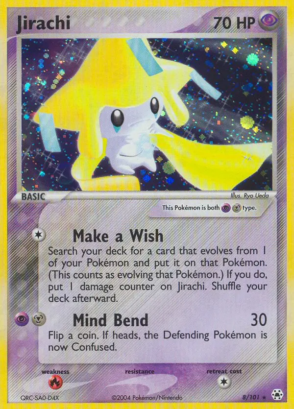 Jirachi - Hidden Legends 008/101 (Reverse Holo)