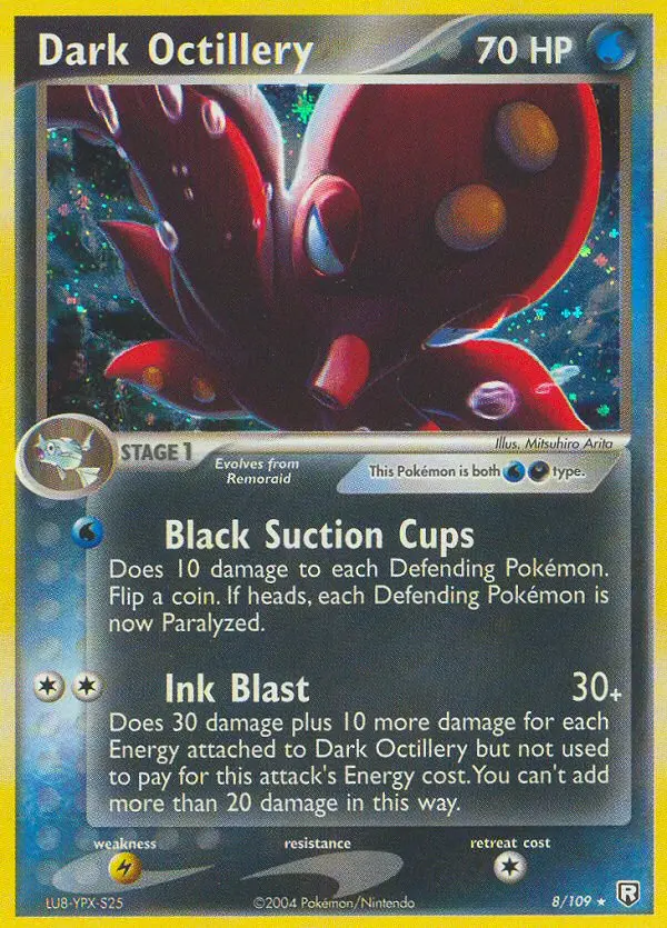 Dark Octillery - Team Rocket Returns 008/109 (Reverse Holo)