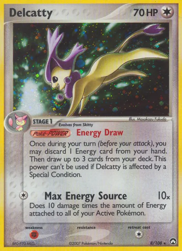 Delcatty - Power Keepers 008/108 (Reverse Holo)