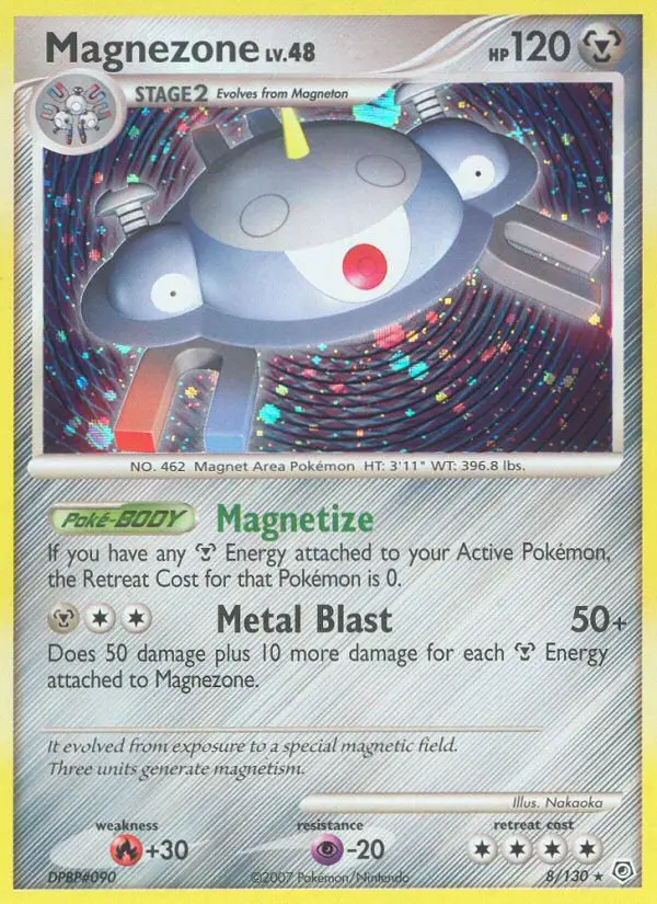 Magnezone - Diamond & Pearl 008/130 (Holo)