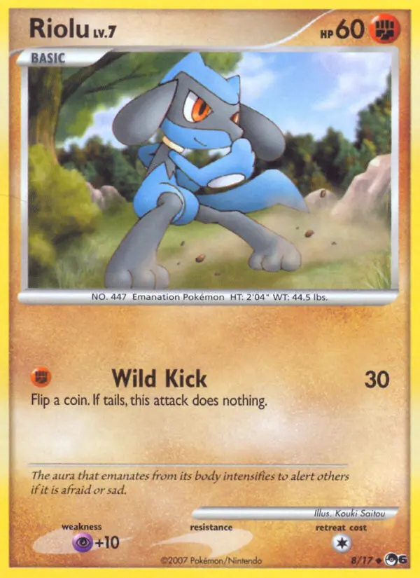 Riolu - POP Series 6 008/017 (Regular)