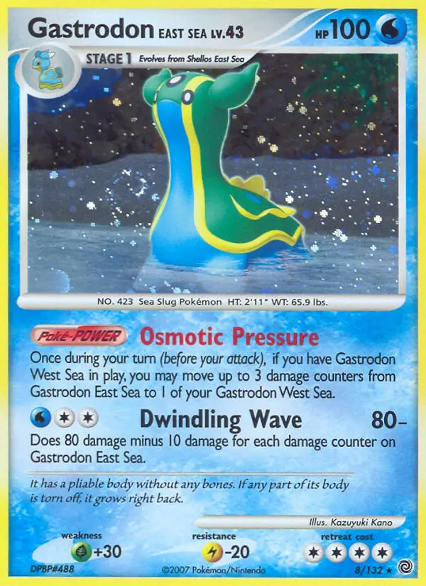 Gastrodon East Sea - Secret Wonders 008/132 (Holo)