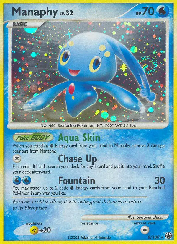 Manaphy - Majestic Dawn 008/100 (Holo)