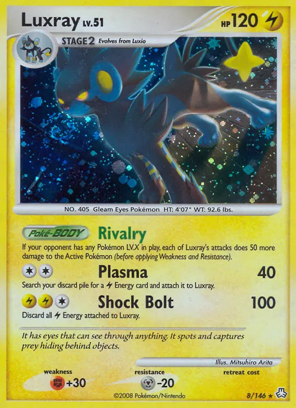 Luxray - Legends Awakened 008/146 (Holo)
