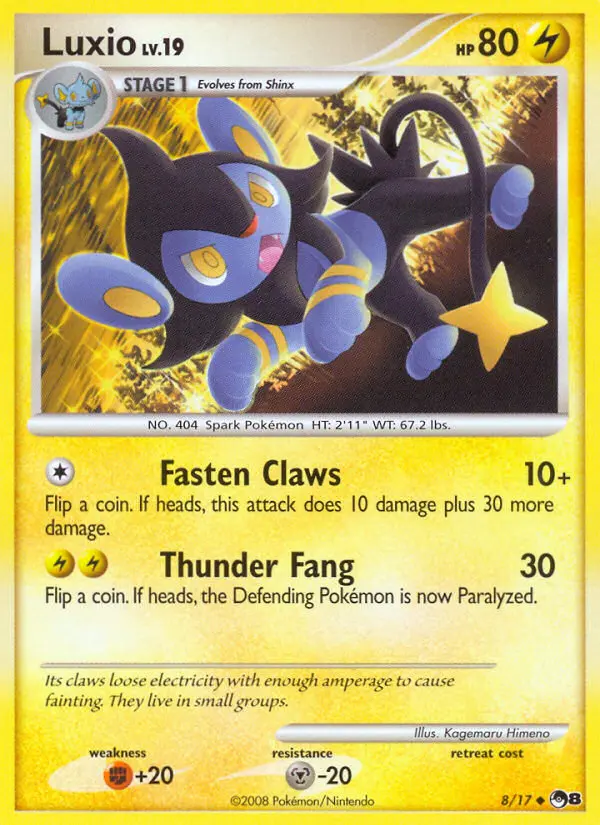 Luxio - POP Series 8 008/017 (Regular)